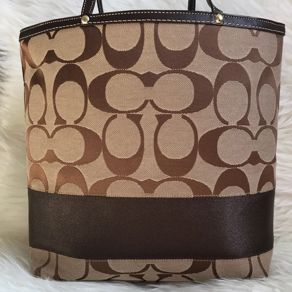 COACH Signature Stripe Bag E06K - 10125